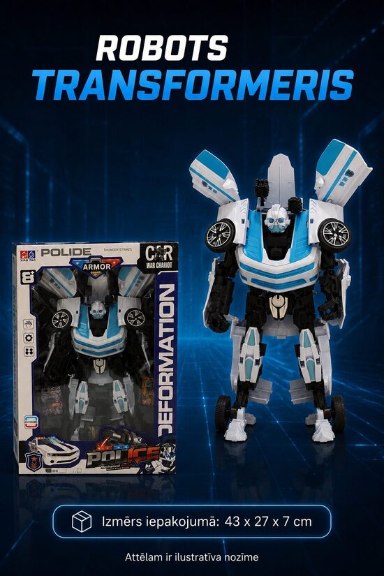 Transformējams robots