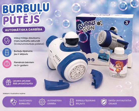 Burbuļu pūšamais Astronauts