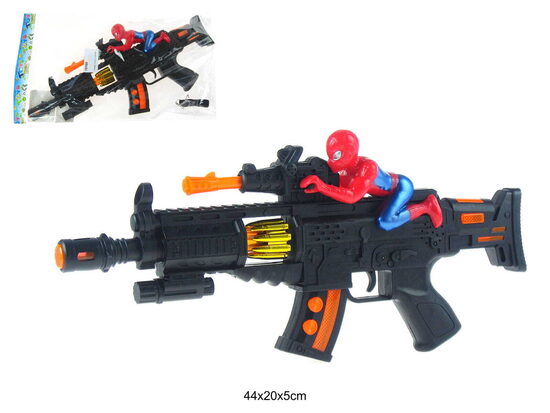 Rotaļu ierocis ar gaismas un skaņas efektiem