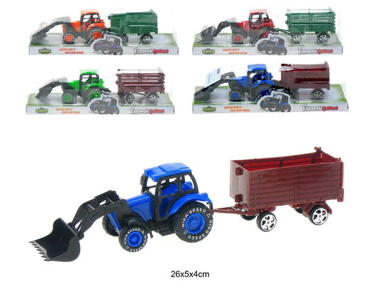 Traktors ar piekabi (mazais)