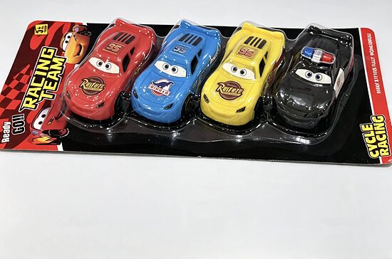 Automašīnu komplekts 4gab (Racing Team)
