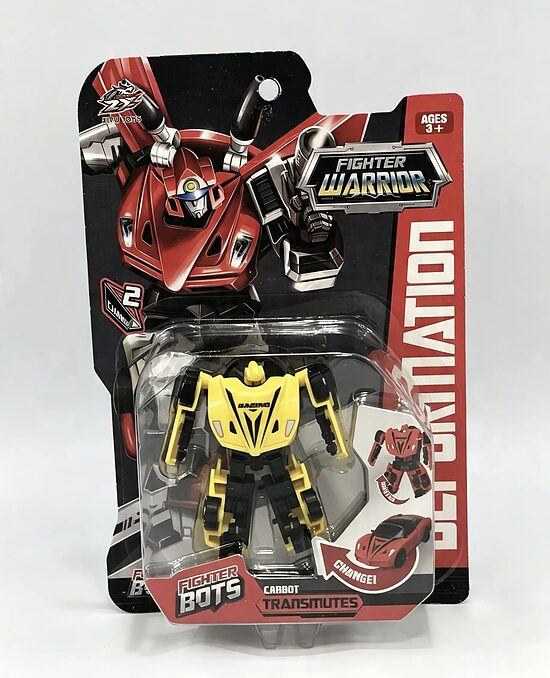 Transformējamais auto robots (Carbot)