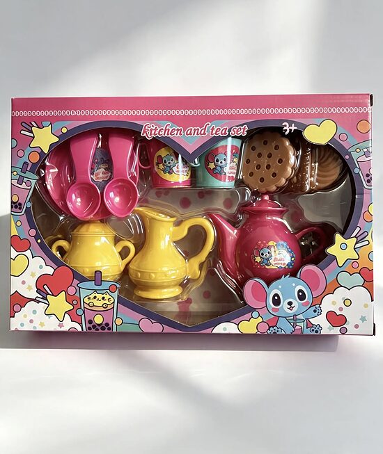 Rotaļu tējas servīzes komplekts "Kitchen and Tea Set"