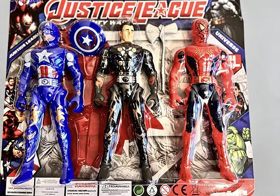Supervaroņu figūru komplekts "Justice League Infinity War"