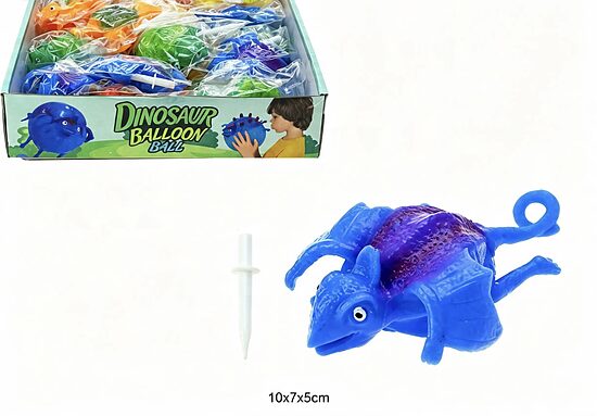 Piepūšamā antistresa bumbiņa-Dinozaurs "Balloon Ball" (10 cm)