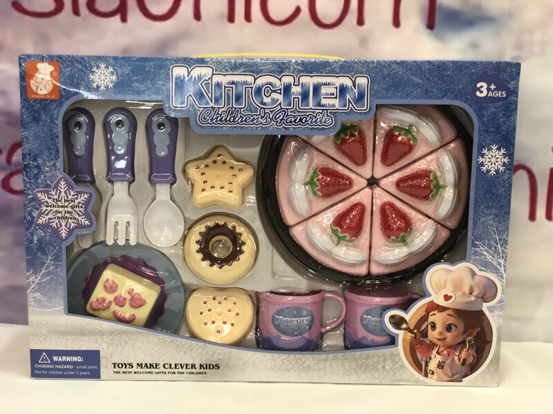 Rotaļu ēdienu komplekts 