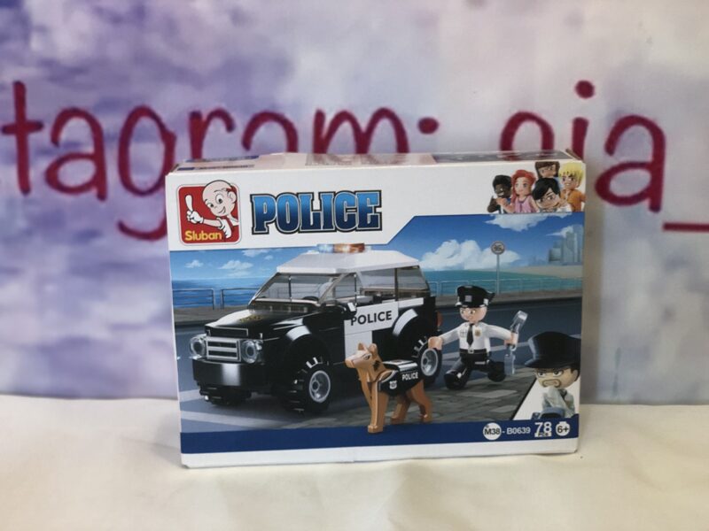 SLUBAN POLICE K9 POLICIJAS VIENĪBA, 78pcs