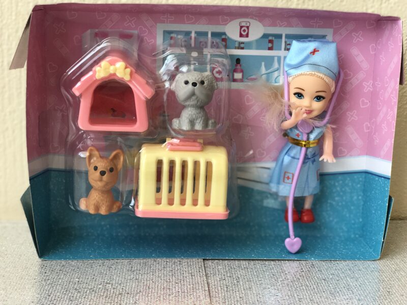 Bērnu rotaļu komplekts “Mazais ārsts / veterinārs” (3+)